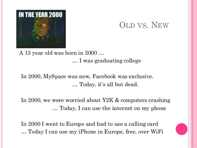 Old Vs Teens